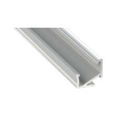 Led alumínium profil Asszimetrikus Sarokba rögzíthető (H) ezüst 2 méteres alumínium Led alumínium profil Asszimetrikus Sarokba rögzíthető (H) ezüst 2 méteres alumínium