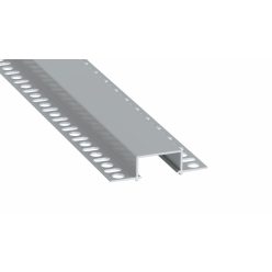 LED Alumínium Profil Beépíthető [HIRO] Ezüst 1 méter