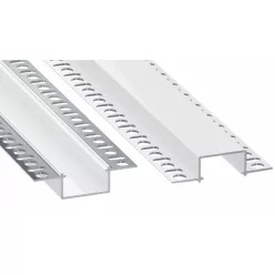   LED Alumínium Profil Beépíthető [HIRO] Fehér 2,02 méter