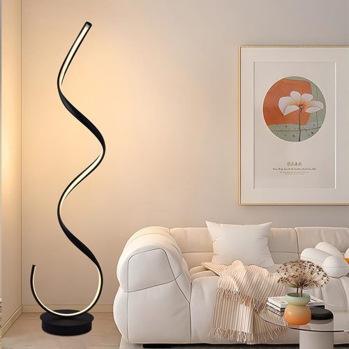 Nedes Fekete-Fehér állólámpa 50W Smart 3300lm 3000K-6500K