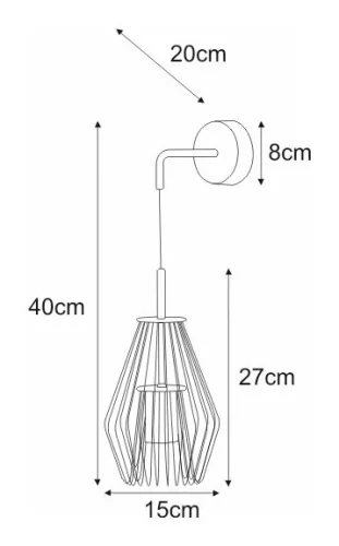 KAJA FEDOR fekete színű fali lámpa