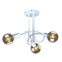 KAJA DEZE 3 fehér színű mennyezeti lámpa