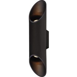 KAJA ALU II BLACK A-2 fekete színű fali lámpa