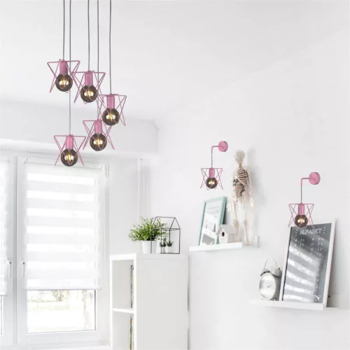 KAJA LAGOS PINK A-5 rózsaszín függesztett lámpa