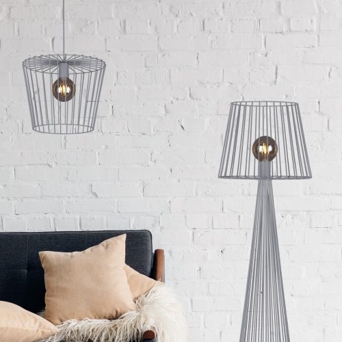 KAJA SOUL GRAY szürke színű állólámpa