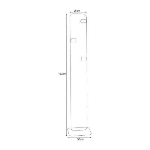 KAJA KROS fekete állólámpa