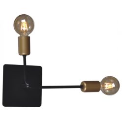 KAJA ARDEN A-2 fekete-arany színű fali lámpa