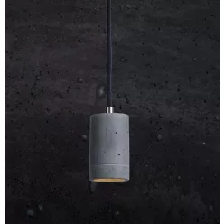 KALLA 11 Beton Lámpa Fekete