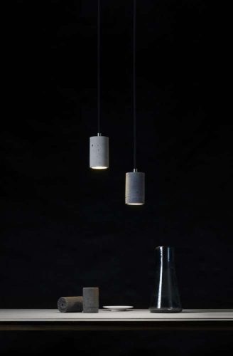 KALLA 11 Beton Lámpa Szürke