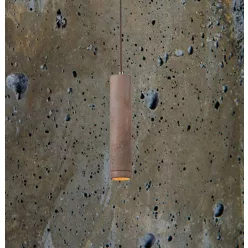 KALLA 21 Beton Lámpa Olívazöld