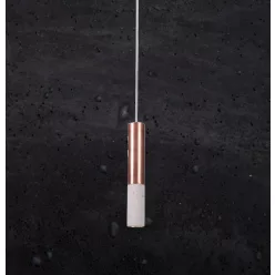 KALLA 33 Beton Lámpa Fekete