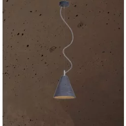 KOBE 1 Beton Lámpa Csokoládé