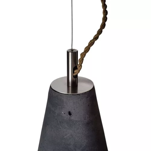 KOBE 2 Beton Lámpa Rozsdás-szürke