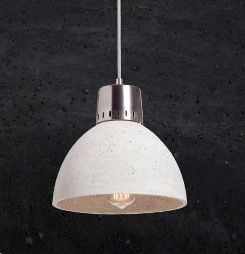 KORTA 1 Beton Lámpa Fekete