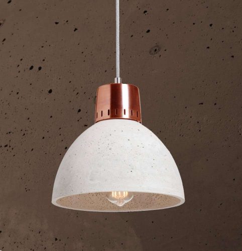 KORTA 1 Beton Lámpa Csokoládé