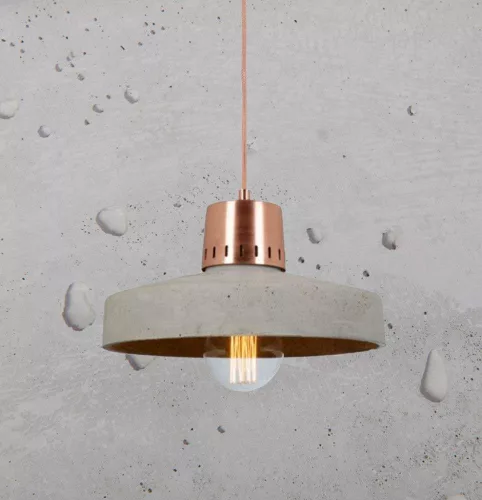 KORTA 2 Beton Lámpa Natúr