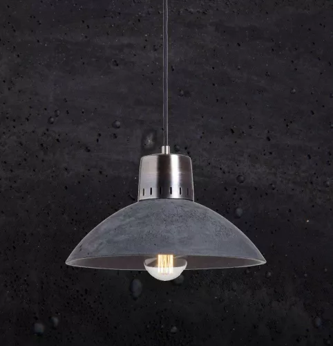 KORTA 3 Beton Lámpa Fekete