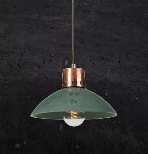 KORTA 3 Beton Lámpa Fekete