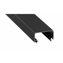 Tartó Profil LARGO M2 Fekete 1 méter