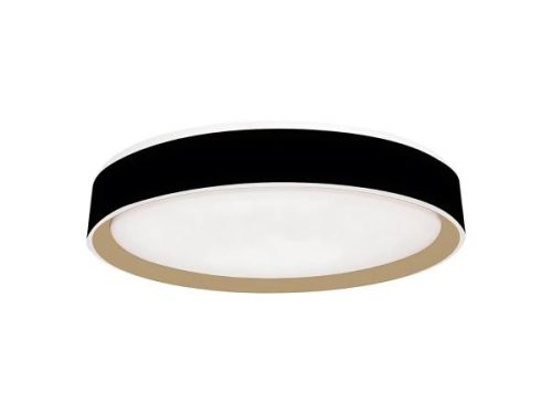 NEDES LED lámpa Fekete + távirányító + HANGVEZÉRLÉS 48W 