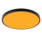 NEDES LED mennyezeti lámpa kerek 36W szabályozható,RGB+CCT, távirányító Fekete színű keret