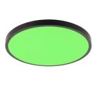 NEDES LED mennyezeti lámpa kerek 48W szabályozható,RGB+CCT, távirányító Fekete színű keret