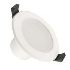 NEDES LED beépíthető lámpa kerek fehér keret 7W természetes fehér IP44 (furat:75 mm)