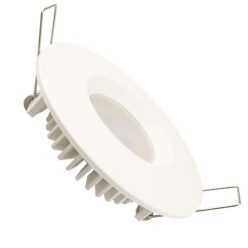   NEDES LED beépíthető lámpa kerek fehér keret 7W természetes fehér IP44 (furat:70 mm)