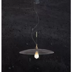 LOTNA Beton Lámpa Fekete