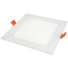 NEDES beépíthető mini led panel négyszögletes 24W meleg fehér - külső táppal