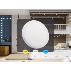   NEDES LEDES lámpa kerek 24W állítható fényű - külső táppal