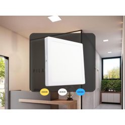   NEDES LEDES lámpa négyszögletes 24W állítható fényű - külső táppal