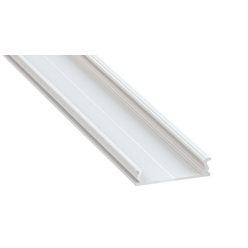   Fehér Alumínium El-Takaró profil Széles Led profilokhoz 3 méteres