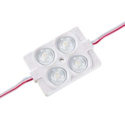   Led Modul 1db 4X2835 led 2.4W sorolható vízálló Hideg fehér (NOVA-4-C)