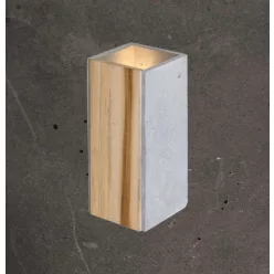 ORTO TEAK Beton Lámpa Antracit