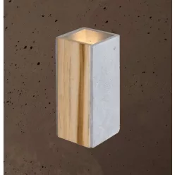 ORTO TEAK Beton Lámpa Csokoládé