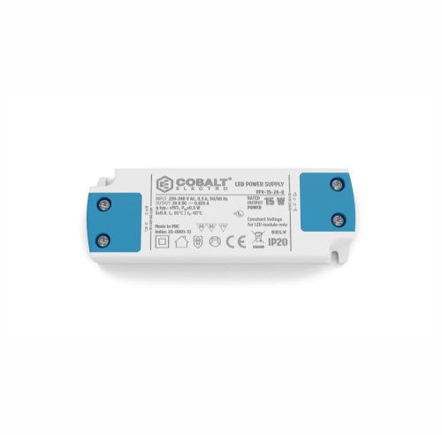 COBALT Led tápegység PFV-15-24-B 15W 24V 0,625A IP20