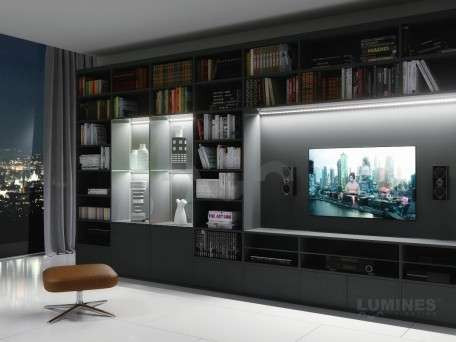 LED Alumínium Profil RETO Fehér 3 méter