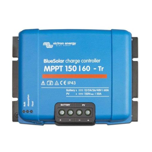 MPPT 150/60 TR 12/24/36/48V Napelemes töltésvezérlő Victron Energy BlueSolar 