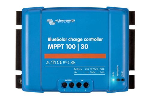 MPPT 100/30A 12/24V Napelemes töltésvezérlő Victron Energy BlueSolar