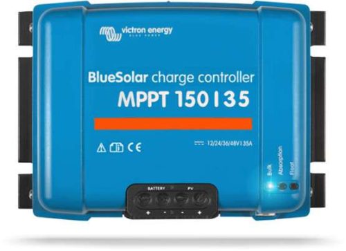 MPPT 150/35A 12/24/48V Napelemes töltésvezérlő Victron Energy BlueSolar