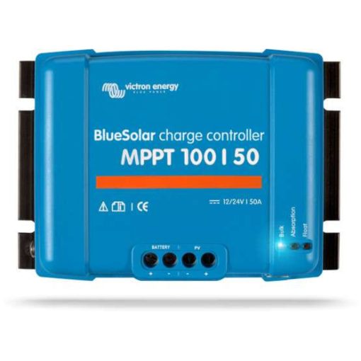 MPPT 100/50A 12/24V Napelemes töltésvezérlő Victron Energy BlueSolar 