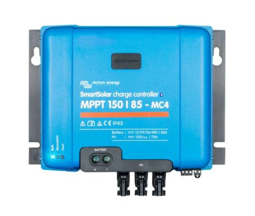 MPPT 150/85A MC4 12/24/48V Napelemes töltésvezérlő Victron Energy SmartSolar