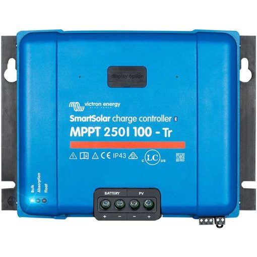 MPPT 250/100A TR 12/24/48V Napelemes töltésvezérlő Victron Energy SmartSolar