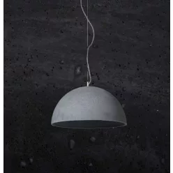 SFERA L Beton Lámpa Fekete