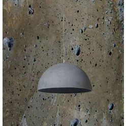 SFERA L Beton Lámpa Olívazöld