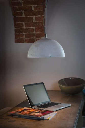 SFERA M Beton Lámpa Natúr