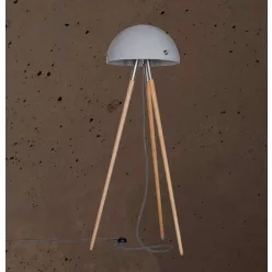 SFERA FLOOR Beton Állólámpa Csokoládé