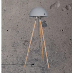 SFERA FLOOR Beton Állólámpa Szürke