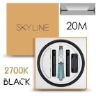 SKYLINE MILKY WAY EXKLUZÍV Indirekt világítás 24V 8,7W/m 2700K 20m hosszú Fekete